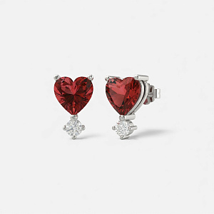 04-00-0800 Гвоздики "Queen Love" (Ag 925)-1